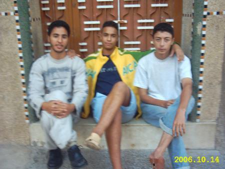 c moi et  brahim et zaikairia