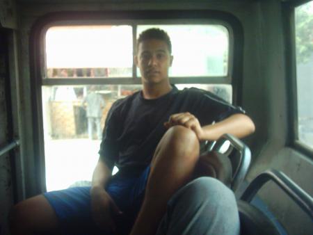je suis dans le bus